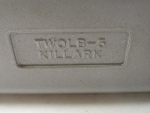 Killark TWOLB-5; Conduit Body; 1-1/2"