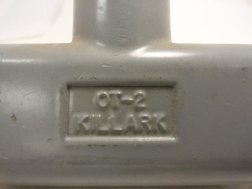 Killark OT-2; Conduit Body w/Cover; 3/4" Hub Size