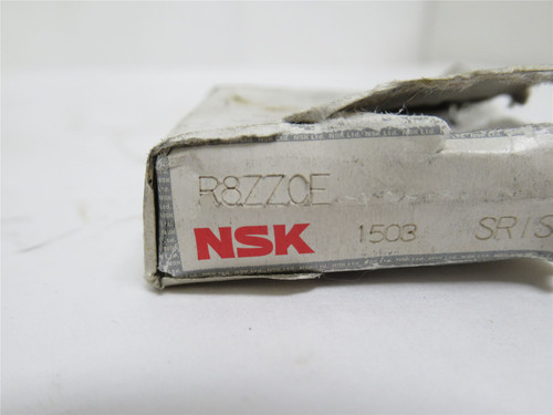 NSK R8ZZCE; Ball Bearing 1/2"ID x 1-1/8"OD x 5/16" Wide