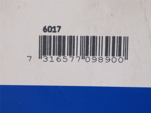 SKF 6017; Radial Ball Bearing; 85mmID; 130mmOD; 22mmW