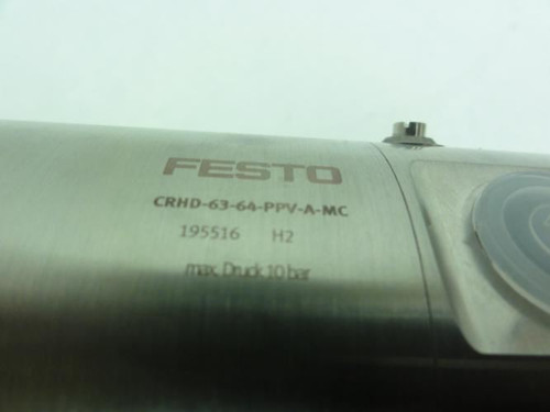 Festo CRHD-63-64-PPV-A-MC; Air Cylinder 195516; 64mm B x 63mm S