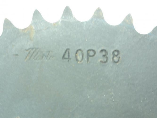 Martin 40P38; Bushed Sprocket # 40 38T