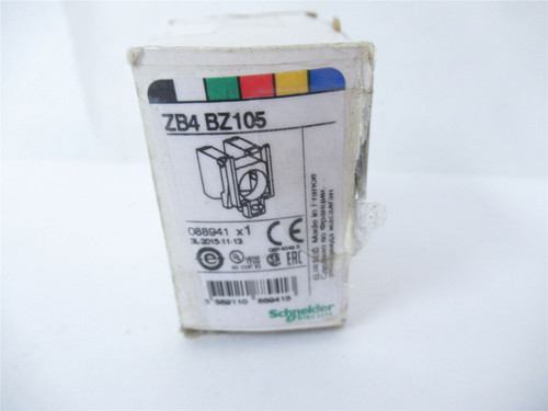Schneider ZB4 BZ105; Switch 22mm Mounting Base W/1NO AND 1NC