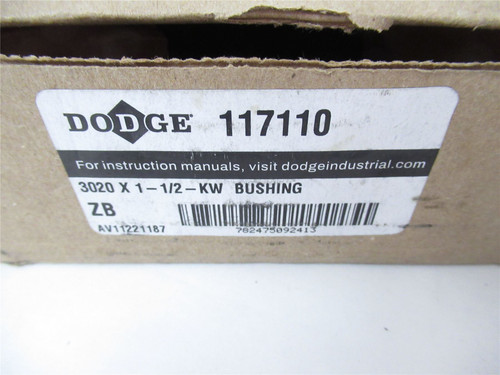 Dodge 3020x1-1/2KW; Bushing 3020 x 1-1/2"ID 116110