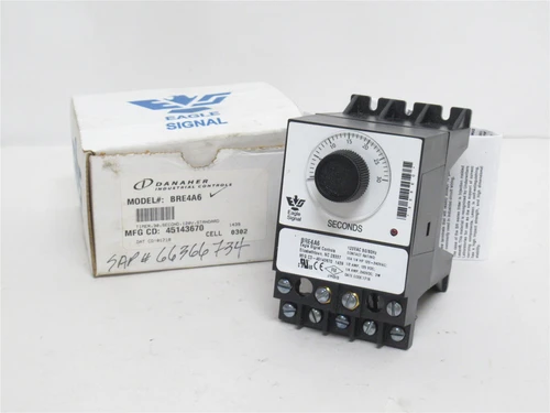 Danaher BRE4A6; Electronic Reset Timer; 30 Sec; 120V