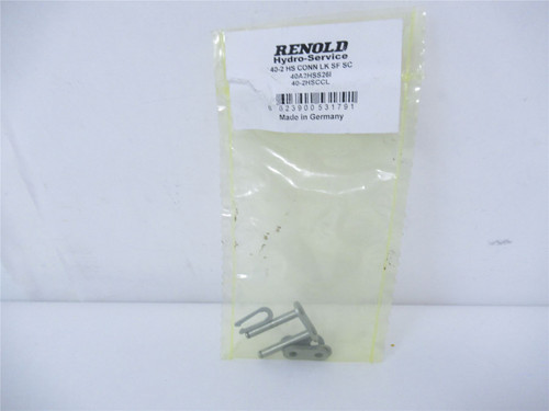 Renold 40A2HSS261; Connecting Chain Link 40-2HS CONN LK SF SC