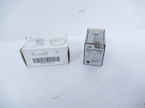 Allen-Bradley 700-HC14Z24-4; Relay 7A 4PDT Coil 24VDC