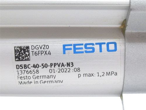 Festo DSBC-40-50-PPVA-N3; Air Cylinder 1376658; 40mmID