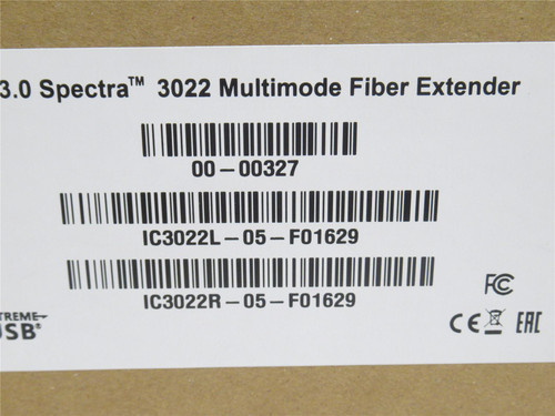 Icron IC3022L-05-F01629; Multimode Fiber USB Extender; 2-Port