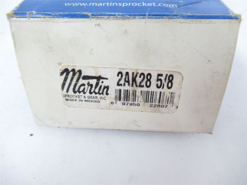 Martin 2AK28 5/8; Sheave 2 Groove .625"ID 2.85" OD
