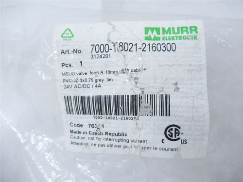 Murr 700-18021-2160300 3124201; Conn Holac