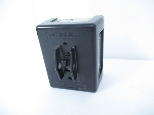 Hubbell 1389; Motor Disconnect Switch 30A 600V 3 Pole NEMA1