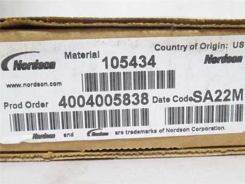 Nordson 105434; Filter Screen; With /O-Ring Kit