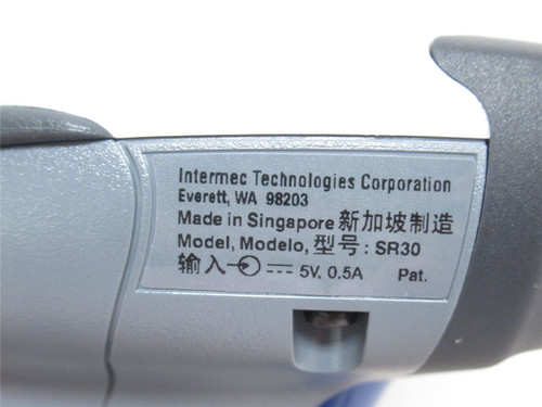 Intermec SR30; Handheld Barcode Scanner/Reader