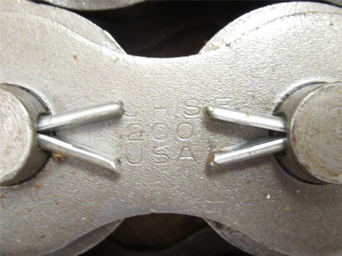 Renold 200COTT; Single Strand ANSI Roller Chain;#200; 10'Ft L