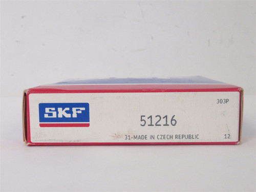 SKF 51216; Thrust Ball Bearing; 80mmIDx115mmODx28mmW