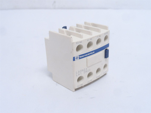 Telemecanique LADN22; Auxiliary Contact Block; 2NO-2NC; 690VAC