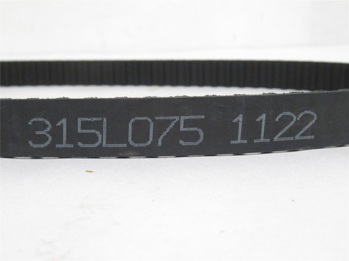 Carlisle 315L075; Timing Gear Belt 31-1/2" Long; 3/4" Wide