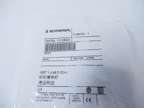 Schmersal EF103.2; Contact Block (1)NO (1)NC