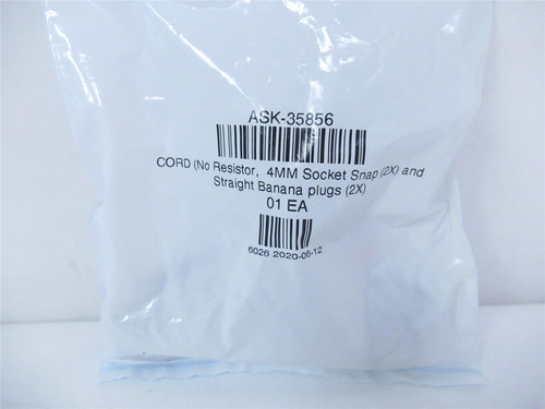 Hollymatic ASK-35856; Cord no resistor; 4mm socket snap (2x)