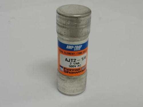 Ferraz AJT2-1/4; Fuse; 2-1/4A; Class J; 600V