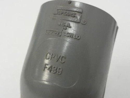 Spears F439; Lot-2 CPVC Elbow 45 Degree Fittings 1" NS  SCH 80