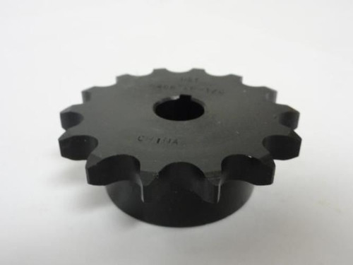 Tsubaki H40B14F-1/2; Sprocket; # 40; 14T; 1/2"ID