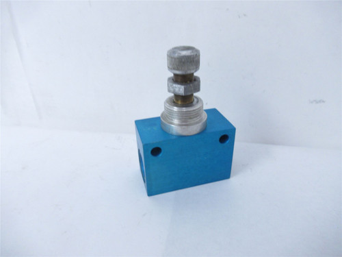 Tipper Tie 773503321; Valve Control Flow 3/8" Male Port