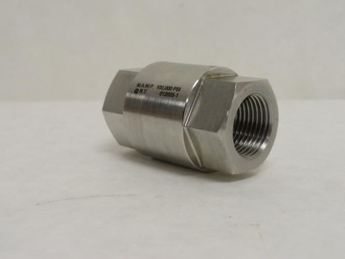 JBT 012005-1; Pump Jet 3/8" Coupling; SS; 100;000PSI