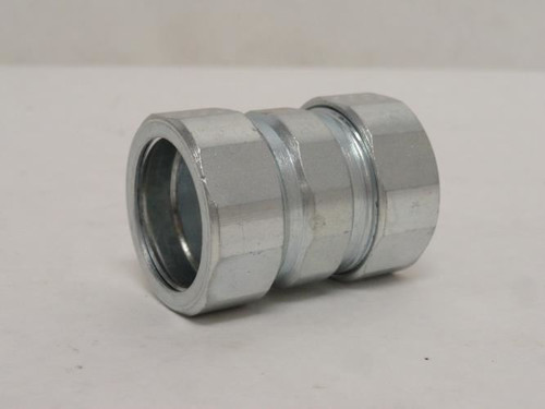 Raco 1824; Rigid Compression Coupling 1" IMC; Unthreaded