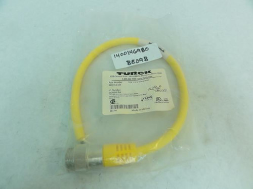 Turck RSM26-0.5M; Cordset; 600V; 10A; Cable Length: 0.5M