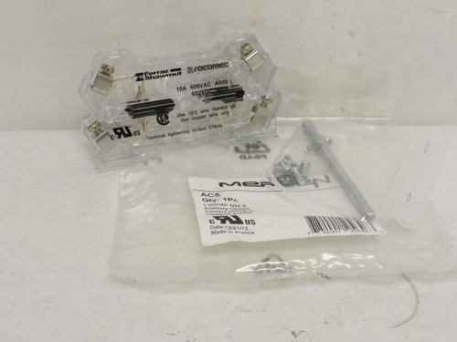 Mersen AC5; Auxiliary Contact Kit; 1-NO; 1-NC; 10A; 600VAC