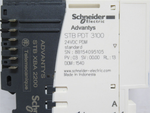 Schneider STBPDT3100; Standard Power Distribution Module; 24V