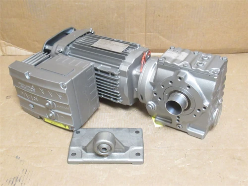 SEW ST47/TDRN80M4/MM07/C; AC Gearmotor; 14.24:1 Ratio; 1HP