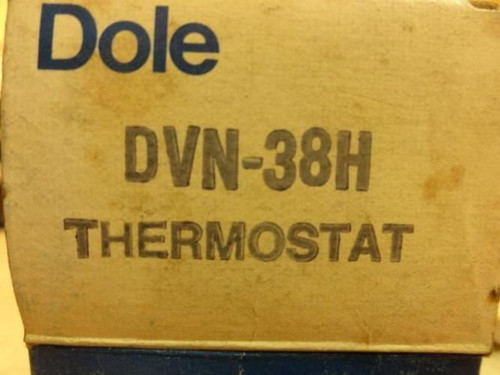 Dole DVN-38H; Thermostat
