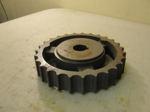 MFG- 881-27; Timing Belt Pulley; Chain # 50; 27T; 1"ID