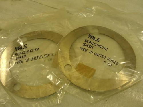 Yale 504224232; LOT-2 Shim 3-1/8'' ID; 4-3/8'' OD