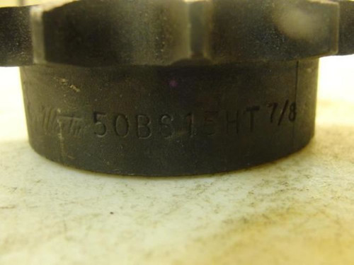 Martin 50BS15HT-7/8; Sprocket; # 50 Chain; 15T; 7/8"ID