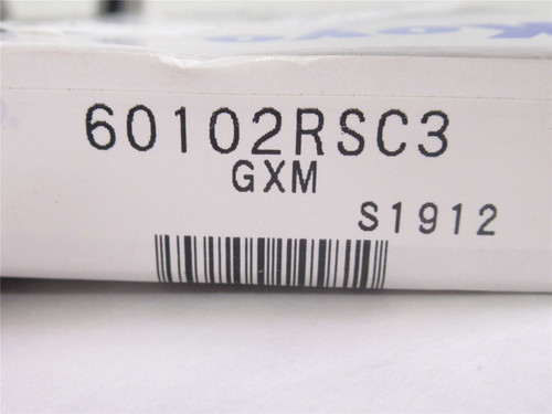 Koyo 60102RSC3; Deep Groove Ball Bearing; 50mmID; 80mmOD