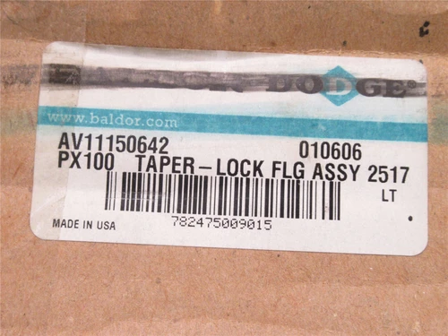 Dodge 010606_; PX100 Taper-Lock Flange Assembly 2517