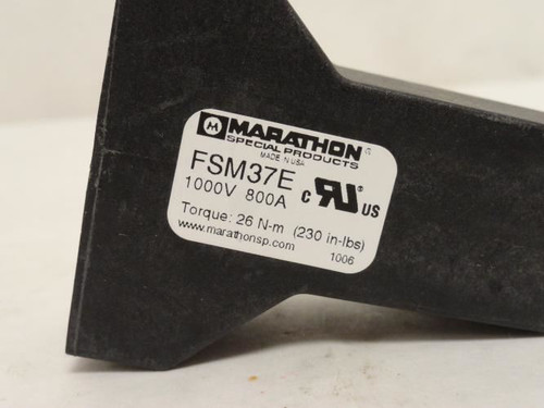 Marathon FSM37E; Semi Conductor Fuse Holder; 800A; 1000V