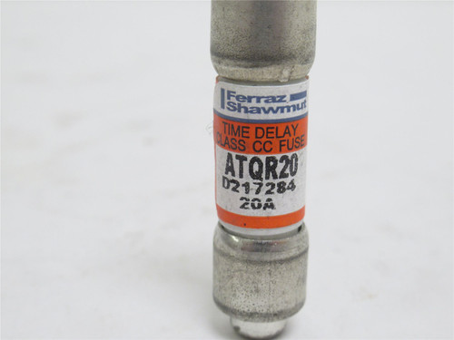 Ferraz-Shawmut ATQR20; Time Delay Fuse; 20A; 600VAC/300VDC
