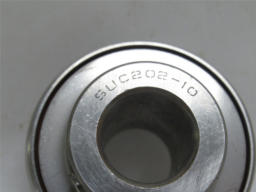 PTI SUC202-10; Ball Bearing Insert 5/8"ID x 47mmOD; Set Screw