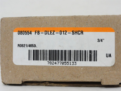 Dodge FB-DLEZ-012-SHCR; Flange Bearing; 3/4" Bore; 080554