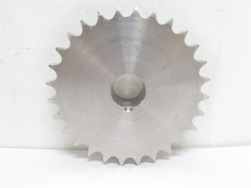 MFG- 40B28SS-1; Sprocket #40; SS; 28 Teeth; 1"ID