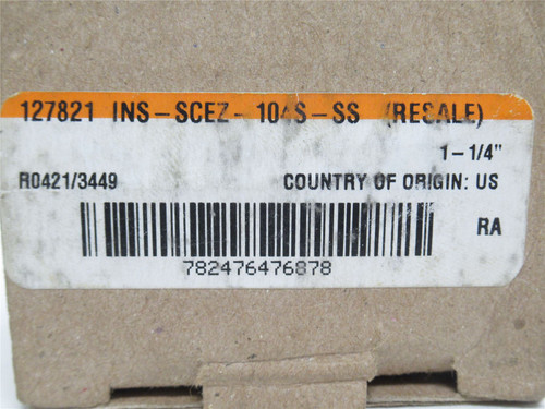 Dodge INS-SCEZ-104S-SS; Insert Ball Bearing 127821; 1-1/4"ID