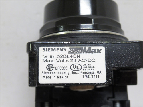 Siemens 52BL4DN; Indicating Incandescent Lamp; 24VAC/DC; 30mm