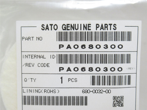 Sato PA0680300; Lot-5; Felt Friction Washers