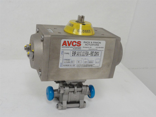 AVCS ENP.AV16.S3.F04-F07.CH14; Rack & Pinion Actuator; Size 16