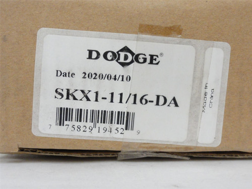 Dodge SKX1-11/16-DA; Bushing; 1-11/16" ID